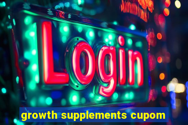 growth supplements cupom